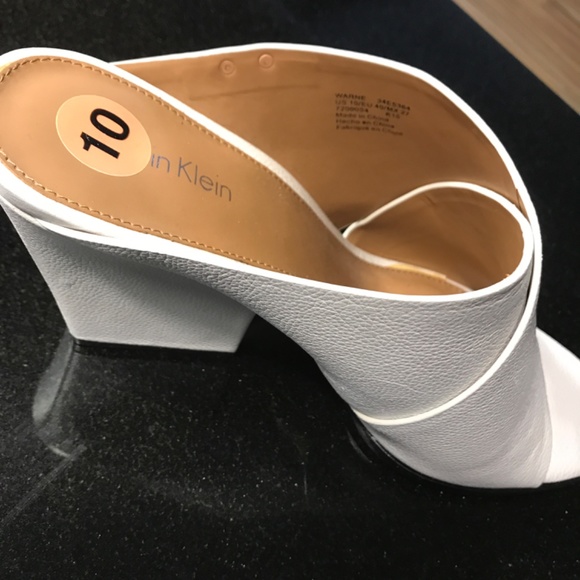 Calvin Klein mules ( white ) - Picture 3 of 3